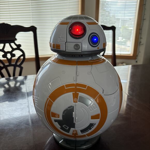 Hasbro Star Wars BB-8 with Force Link 2 in 1 Mega Playset Talking Light Up Works - Picture 1 of 12